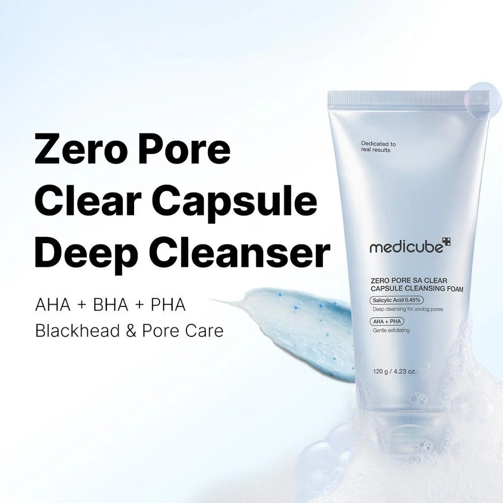 Medicube  Zero Pore Capsule Cleansing Foam